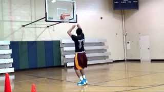 Eron Gordon workouts with E3 Basketball Academy [upl. by Amieva537]