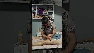 ASMR DEEP RELAXING FRONT LEG TURKISH MASSAGE satisfying relaxing asmr shorts massage [upl. by Romalda]