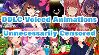 DDLC Voiced Animations Unnecessarily Censored DDLC Voiced Animation [upl. by Pomcroy]