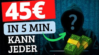 KANN JEDER 45€ IN 5 MINUTEN als Anfänger online Geld verdienen 😍💰 Affiliate Marketing Anleitung [upl. by Elisabetta]