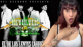 REACCIÓNRevolver Cannabis  El de los lentes Carrera Video HD 3D  Letra de Canciòn [upl. by Lisk419]