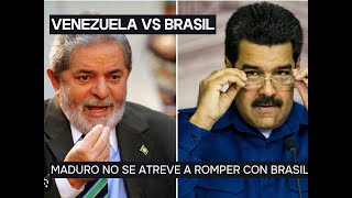 Maduro sigue maldiciendo a Lula pero no se atreve a romper relaciones diplomáticas con Brasil [upl. by Gavrah]