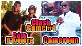 Clash Côte DIvoire🇨🇮️ vs 🇨🇲️Cameroun Rap Game  Game 1 [upl. by Garceau481]