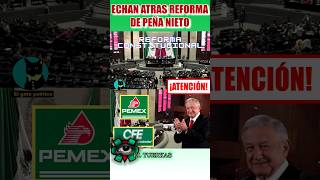 Reforma energética de PEÑA NIETO es echada para ATRAS PEMEX Y CFE empresa ESTALES [upl. by Domenech882]