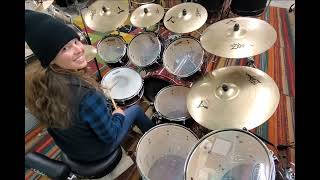 More Than a Feeling by Boston  Drum Cover by Katelyn Banks [upl. by Georgeta]