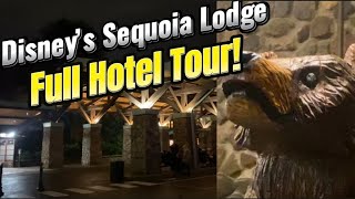 A Full Tour Of Disney’s Sequoia Lodge Hotel Disneyland Paris  Full Resort amp Room Tour [upl. by Rehpotsrihc]