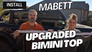 Mabett Bimini Top Install Done in 20 Minutes or Less Guaranteed [upl. by Barstow]