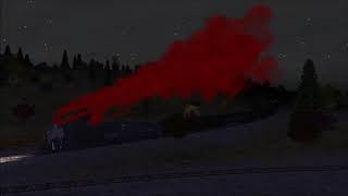 TS12 Clinchfield 311 WWampLV Ghost Train Special [upl. by Sinne]