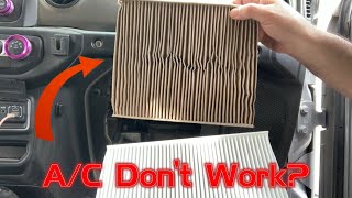 Changing the Cabin Air Filter on a Jeep JL [upl. by Wehttan]