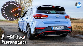 NEW Hyundai i30 N Performance NDCT🔥  0266 kmh acceleration🏁  by Automann in 4K [upl. by Gaston]