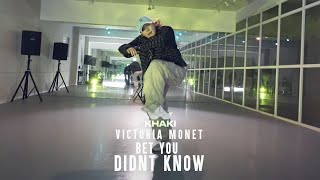 Victoria Monet  Bet You Didnt Know│Khaki CHOREOGRAPHY [upl. by Lechner]