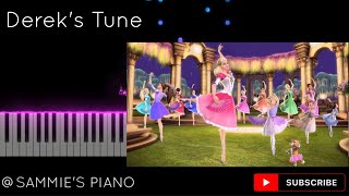 Barbies Piano Theme 12 Dancing Princesses  Tutorial FREE SHEET [upl. by Nylhtak]