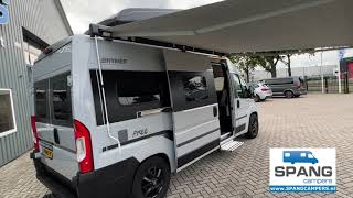 Hymer Free Campus 600 Buscamper met uitzetdak 4 slaapplaatsen en 9 traps automaat [upl. by Antons]