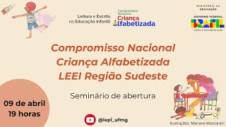 Compromisso Nacional Criança Alfabetizada  Educação Infantil  Região Sudeste [upl. by Marline]