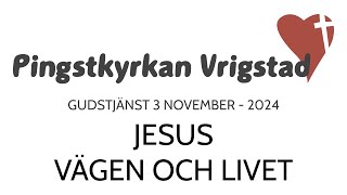 Gudstjänst Pingstkyrkan Vrigstad [upl. by Omle]