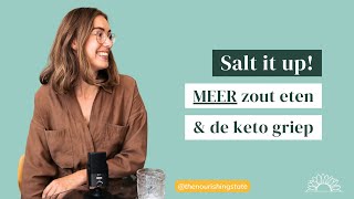 Zout  VOORDELEN voor je gezondheid klachten van zouttekort en KETO GRIEP voorkomen [upl. by Magocsi961]