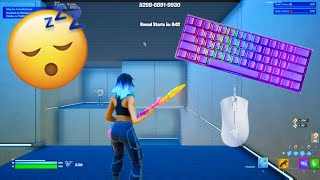 GK61 ASMR Chill🤩 Piece Control 1v1 🏆 Satisfying Keyboard Fortnite PS5 120FPS [upl. by Ayanahs]