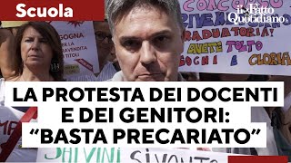 Protestano i docenti di sostegno va in scena il quotmercato dei titoliquot quotUn tfa spagnolo 6500 euroquot [upl. by Ardell]