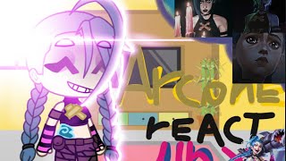 Arcane react jinx parte 2💜💙🩵✨ [upl. by Seilenna133]