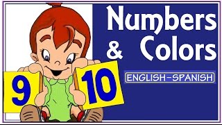 Learning Spanish LET´S PLAY WITH NUMBERS amp COLORS [upl. by Clarke]