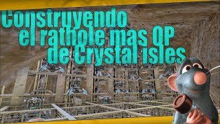 Construyendo La mejor defensa para el mejor rathole de crystal isles [upl. by Pope755]