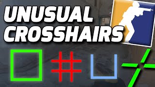 Unusual CS2 Crosshairs You Сan Really Play With [upl. by Llenyr]