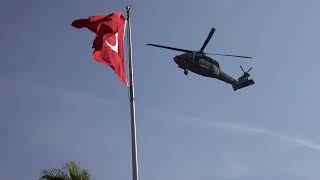 20231029  Cumhuriyetin 100 Yılı Meydan  Tören Geçişi  Helikopter [upl. by Leiria657]