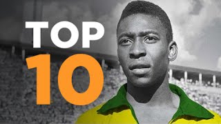 Top 10 Goalscorers In Football History [upl. by Ettelra]