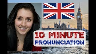 21 aʊ British English Pronunciation in 10 minutes  LIVE ENGLISH LESSON  Diphthong Vowels [upl. by Ahsatsana943]