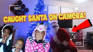 WE CAUGHT SANTA CLAUS ON CAMERA SKITS4SKITTLES [upl. by Shiau743]