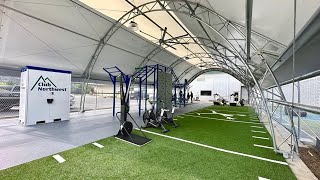 BeaverFit x Club Northwest  Largest OpenAir Covered Outdoor Space for Commercial Fitness Facility [upl. by Viafore629]