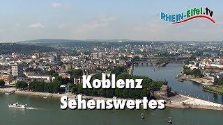 Koblenz  Stadt  Sehenswürdigkeiten  RheinEifelTV [upl. by Odnuges]