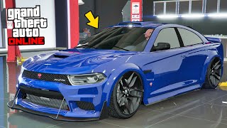 BRAVADO BUFFALO HELLFIRE Dodge Charger Hellcat Redeye  GTA 5 Vehicle Customization [upl. by Eleynad]