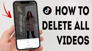 How To Delete All Videos On TikTok  Full Guide [upl. by Hiasi847]