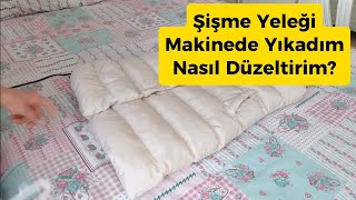 ŞİŞME YELEKMONT MAKİNEDE YIKANDI NASIL DÜZELTİRİM [upl. by Dickinson]