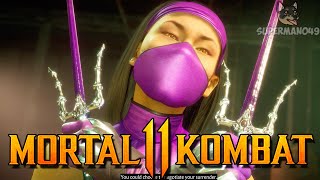 PLAYING WITH KLASSIC MILEENA  Mortal Kombat 11 quotMileenaquot Gameplay [upl. by Cerracchio]