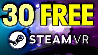 MASSIVE List Of FREE Steam VR Games [upl. by Pratte]