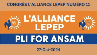 CONGRÈS LALLIANCE LEPEP NUMÉRO 11 [upl. by Arundel]