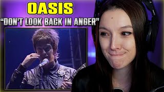 Oasis  Dont Look Back In Anger  FIRST TIME REACTION  Live  River Plate Argentina [upl. by Erikson335]