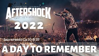 ADTR Full Concert  Aftershock 2022  Live  Sacramento Ca 10822 [upl. by Leidgam]