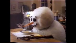 Campbell’s Melting Snowman Commercial 1990s Fast [upl. by Artined]