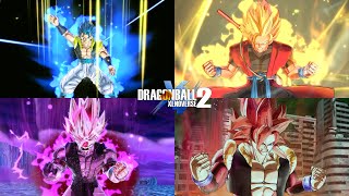 All SDBH Characters Best Transformations amp Fusions  Dragon Ball Xenoverse 2 Mods [upl. by Neural473]