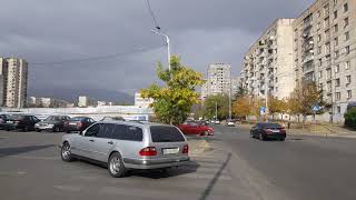 Tbilisi 14102018 Gldani 5th microdistrict გლდანი 5ე მიკრორაიონი Глдани 5й микрорайон [upl. by Wolfgram538]