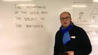 Verb and subject are essential in a sentence [upl. by Queena]