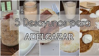 CUANTAS CALORÍAS TIENEN ESTOS DESAYUNOS  RECETAS [upl. by Acirehs585]