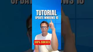 Tutorial Cara Update Windows 10 [upl. by Suoilenroc]