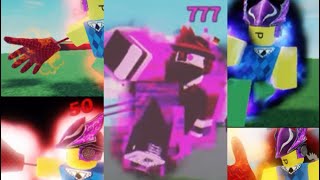 All of iLan15 ‘s killstreak phases with edgelord in order No Ads Roblox Slap Battles [upl. by Lawry]