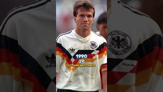 West Germany 1990 FIFA World Cup Winners Then And Now⭐️ shorts [upl. by Hotze]