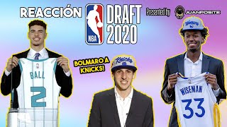 ARGENTINO reacciona a Leandro BOLMARO siendo drafteado reacciones DRAFT NBA 2020 [upl. by Nomad]