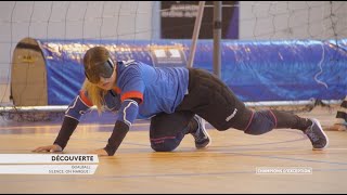 Découverte du Goalball  Champions dException  Handisport TV [upl. by Yme]